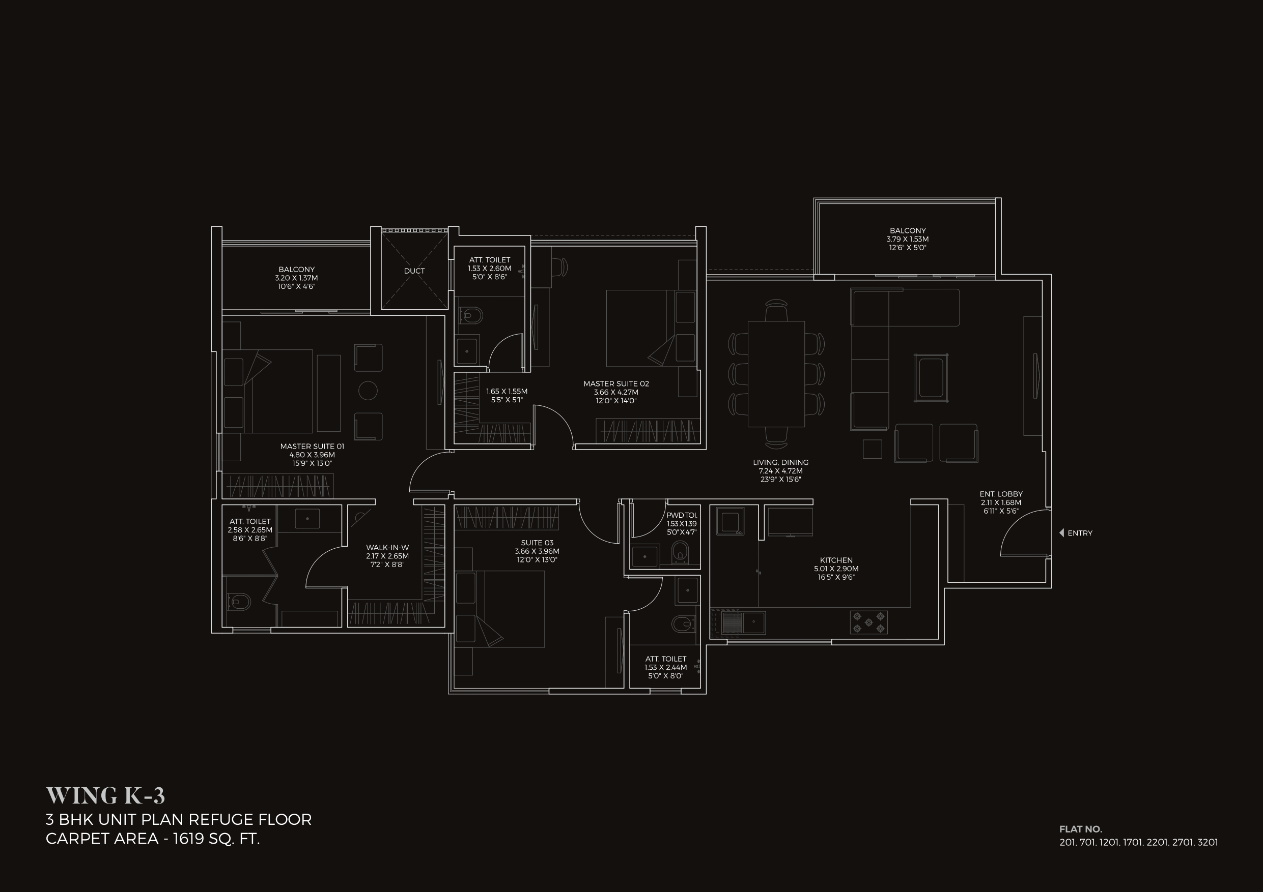 2 BHK Plan