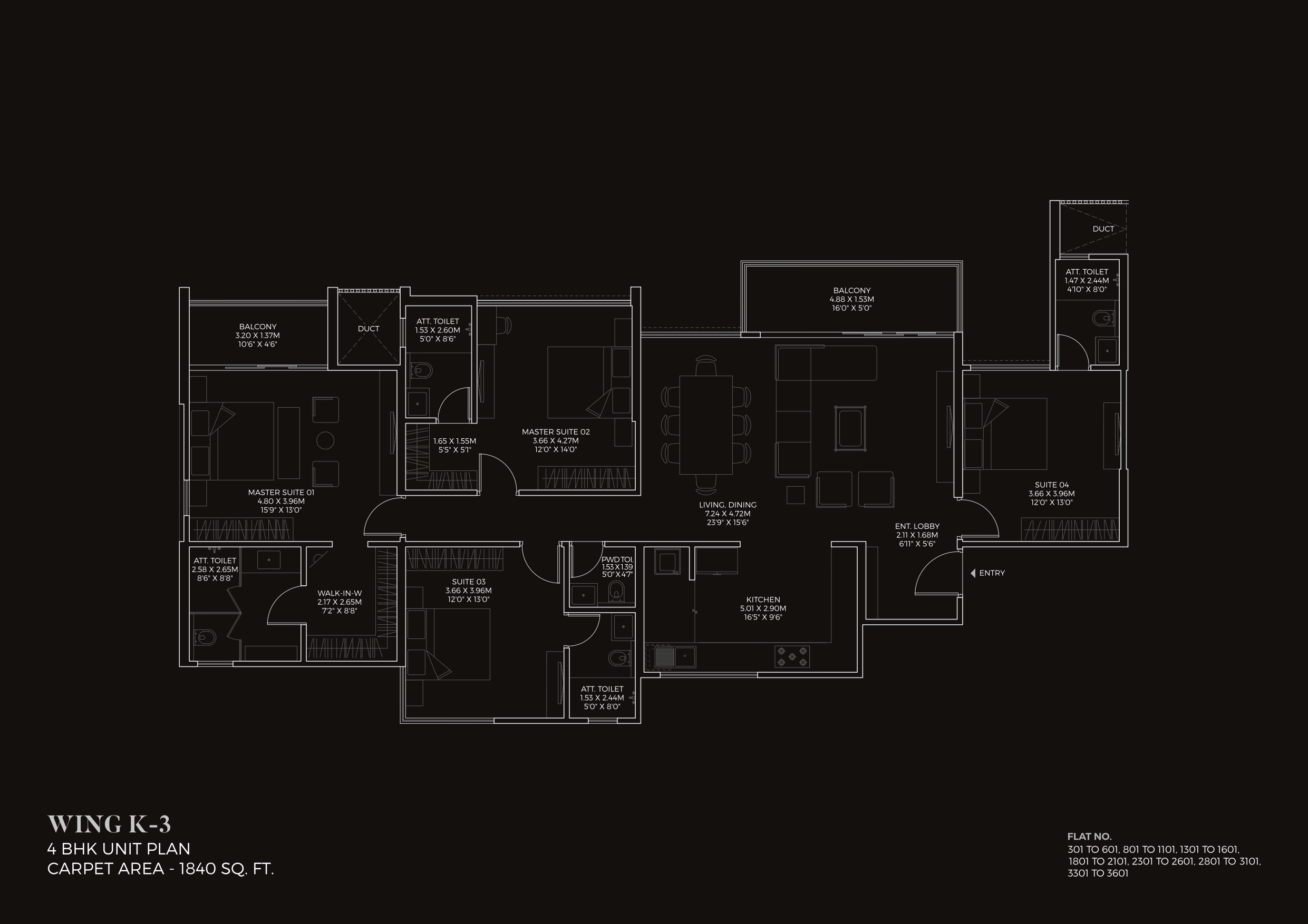 3 BHK Plan